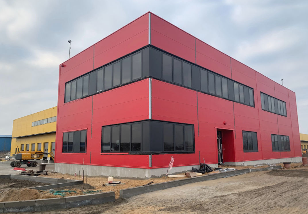 Centrum Logistyczne DHL w Siedlcach budowa